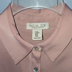 Rachel Zoe Blush Button-Up Shirt